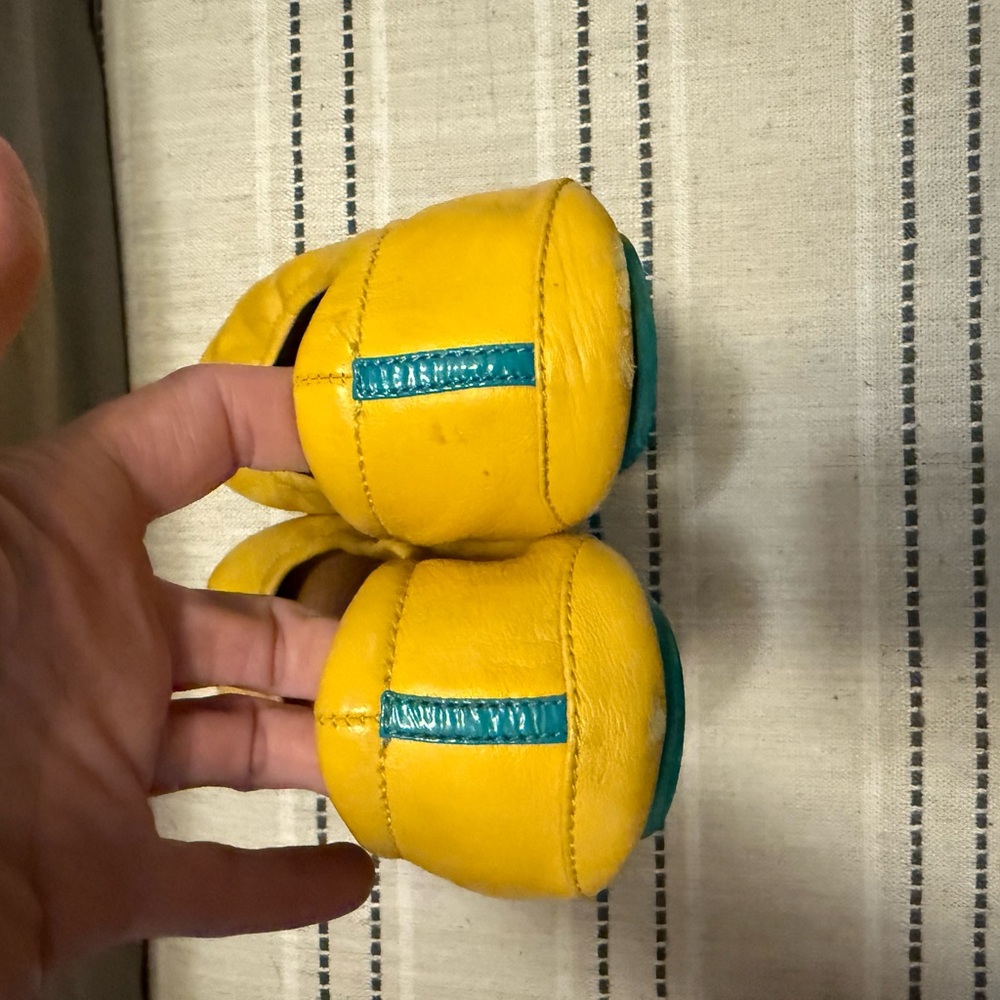 Tieks mustard Leather Flats - Picture 2 of 3